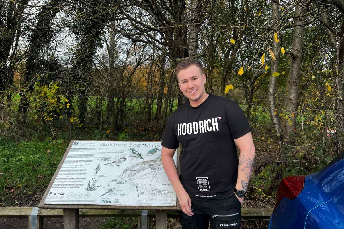 Me visiting Askham Bog