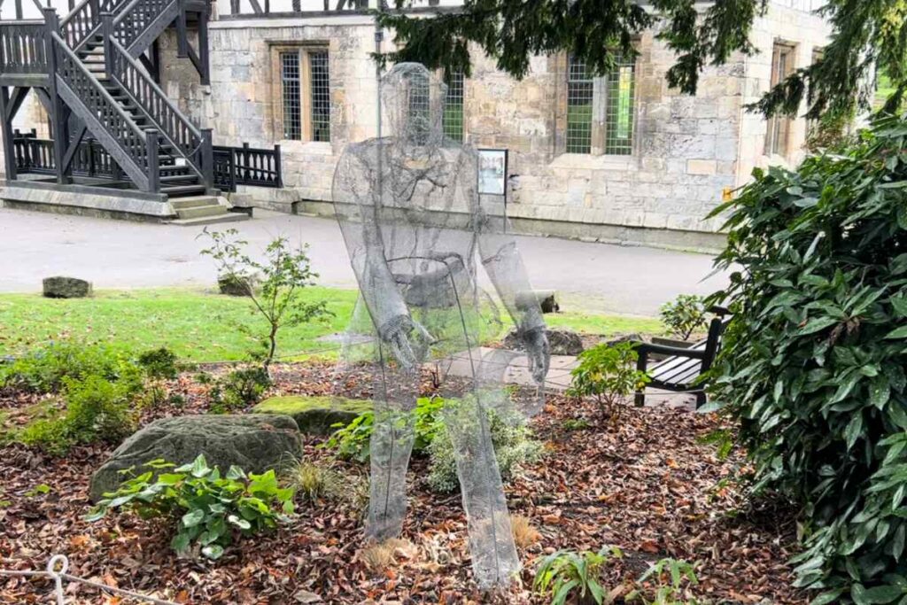 Groom in Museum Garden York