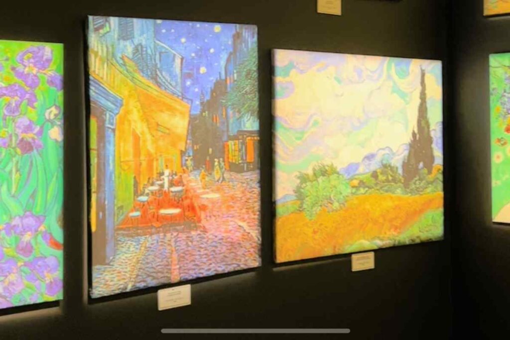 Traditional Van Gogh Exhibition