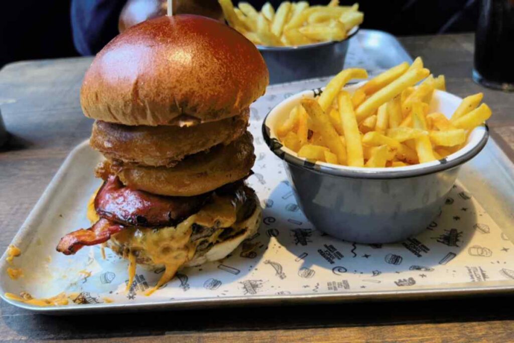 Fat hippo burger in York