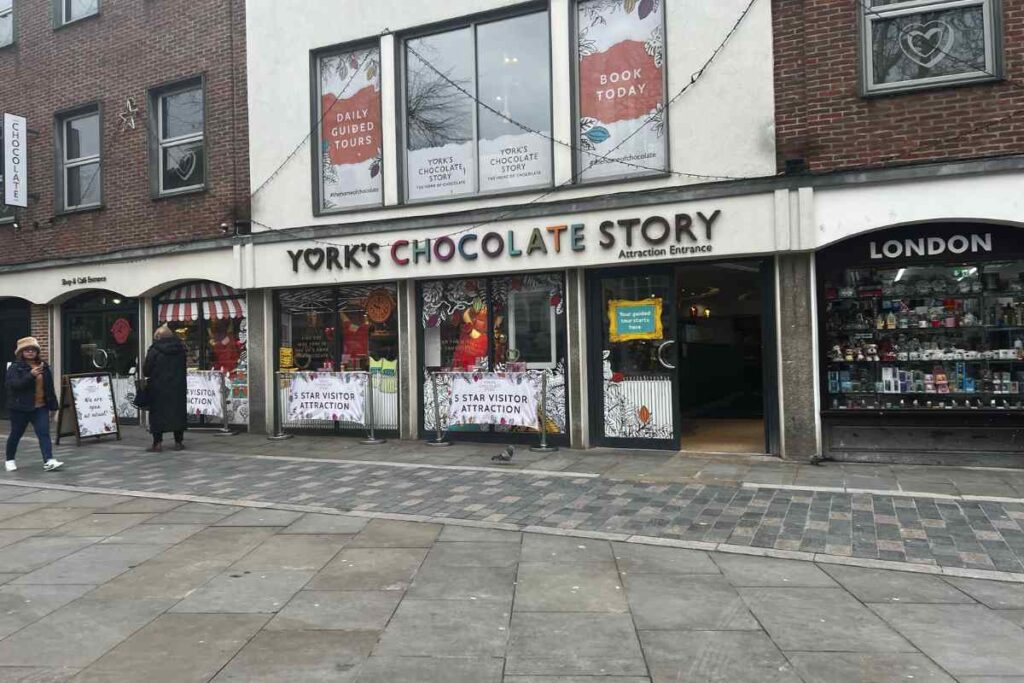 Entrance York Chocolate Story