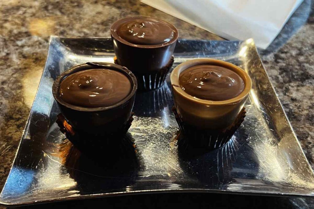 Monks Bar Chocolate Shots