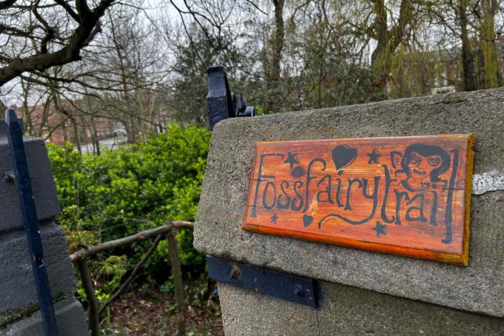 Foss Fairy Trail Entrance Sign