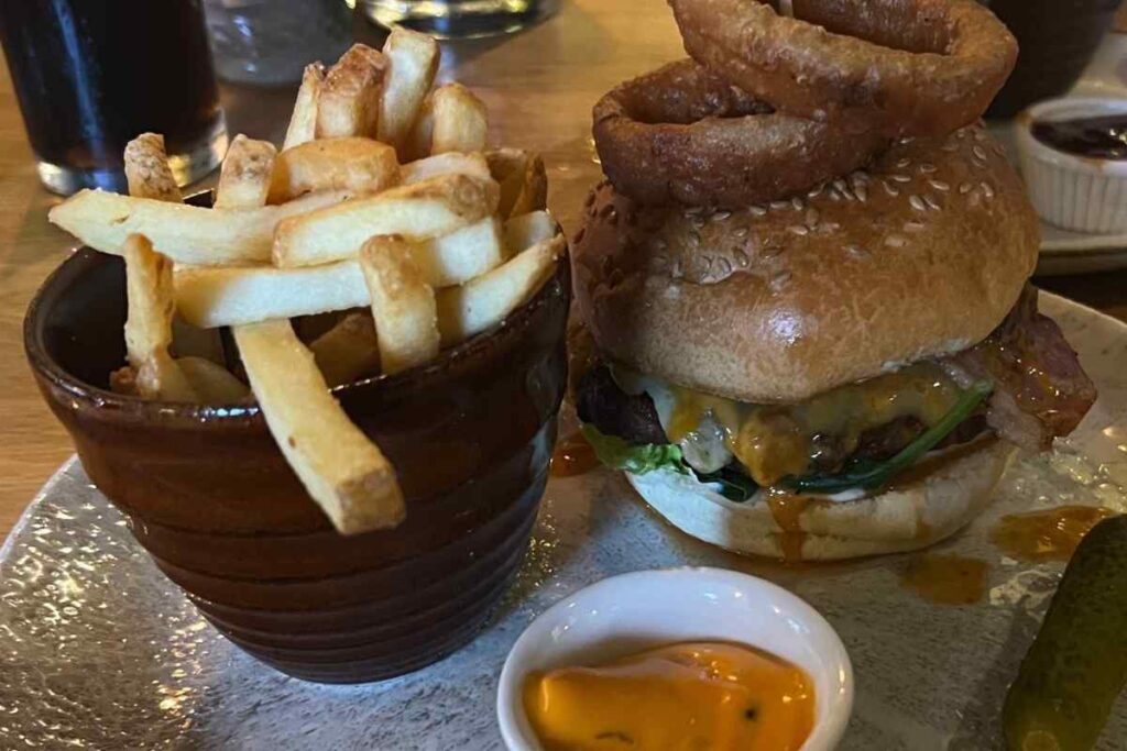 The Dormouse York Signature Burger