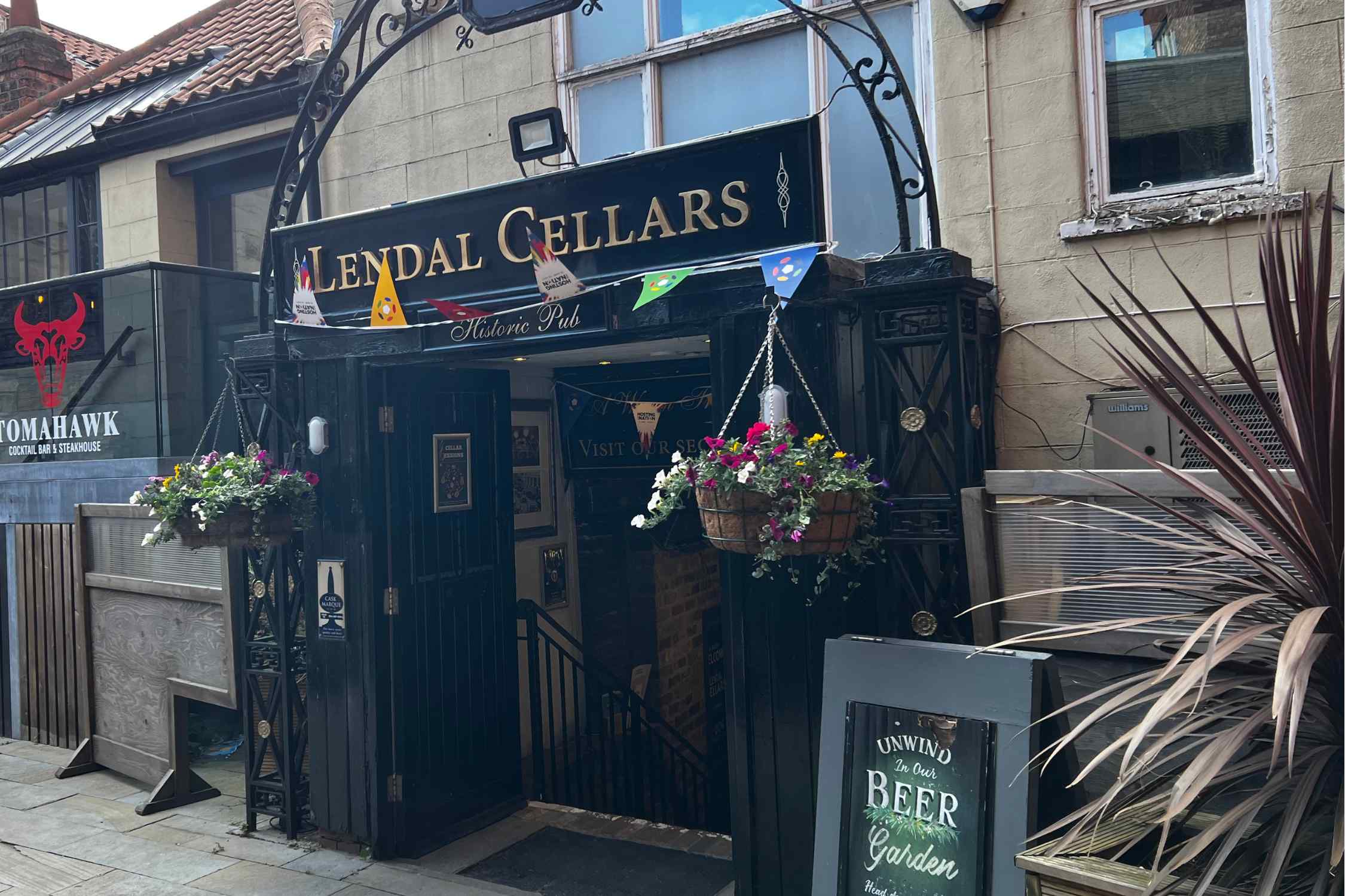 Lendal Cellars in York Entrance