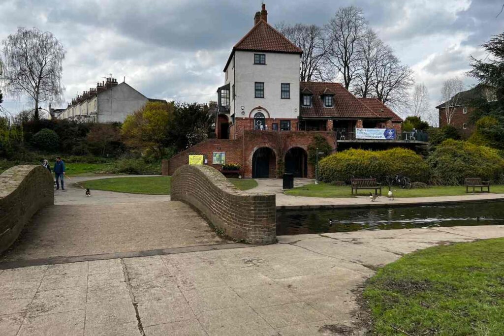 Rowntree Park Bridge and Cafe