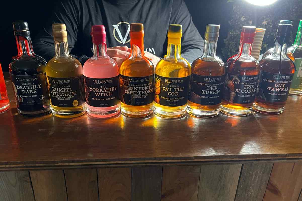 Villains Rum of York - Rum Selection