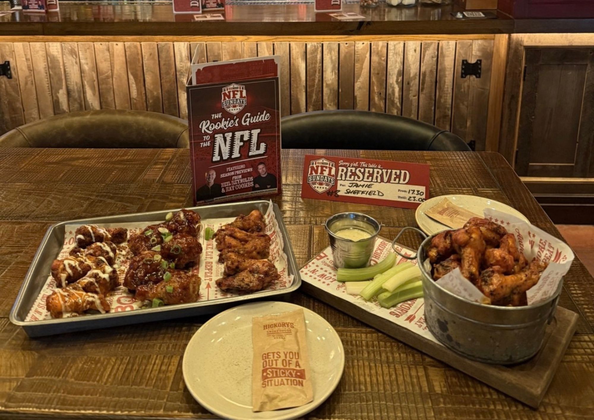 NFL Sunday at Hickory’s Smokehouse York: Launch Night